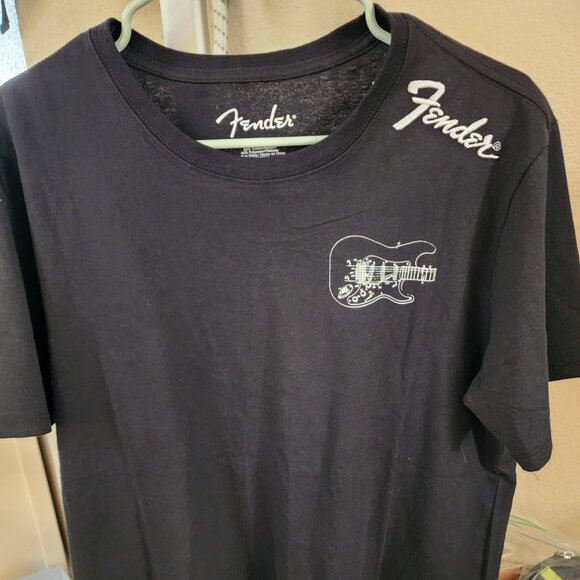 Fender Other - Official FENDER Guitar Men's Medium Brand NEW with Tags Graphics on Back NEW NWT